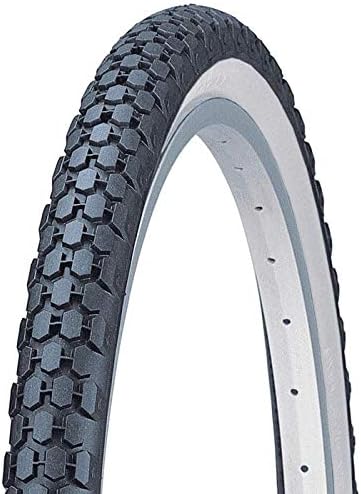 26" x 2.125 Tire Black with White Wall - Image 2