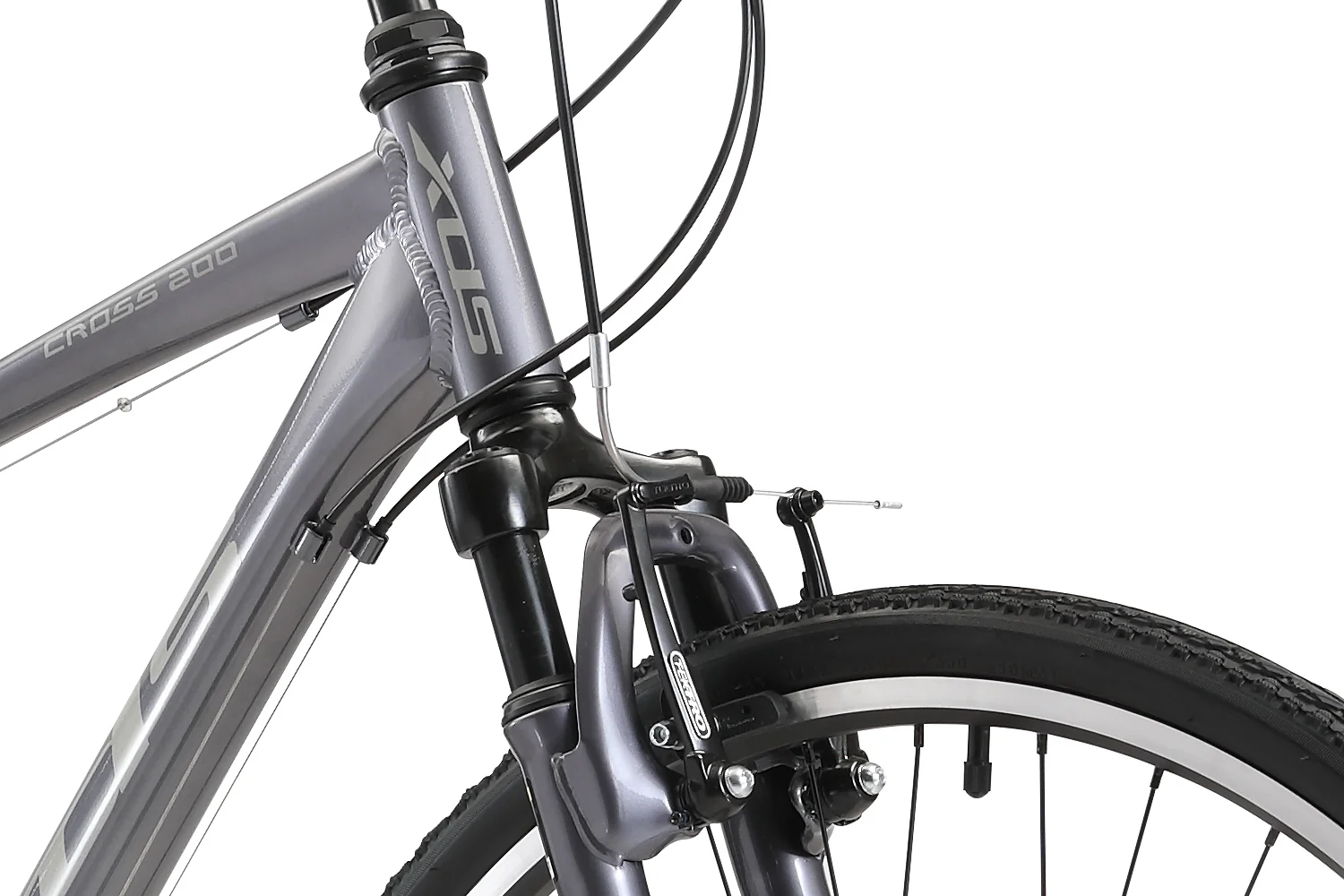 XDSBIKE Cross 200 21sp Comfort Hybrid Bike // Graphite - Image 6