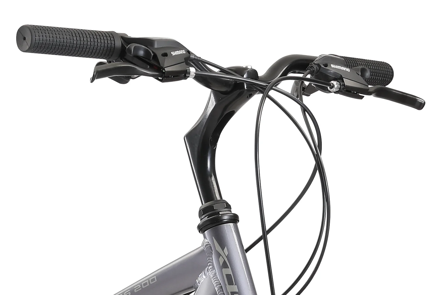 XDSBIKE Cross 200 21sp Comfort Hybrid Bike // Graphite - Image 8