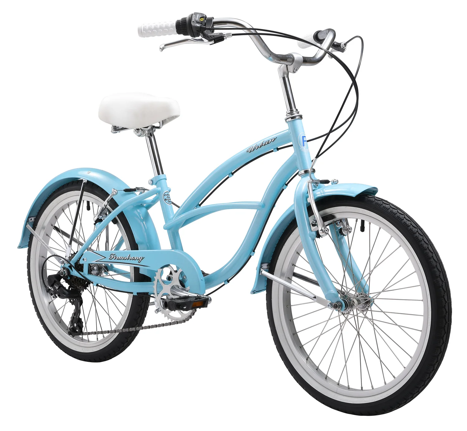 Firmstrong 20" Urban Girl 7 Speed Beach Cruiser Bicycle - Image 2