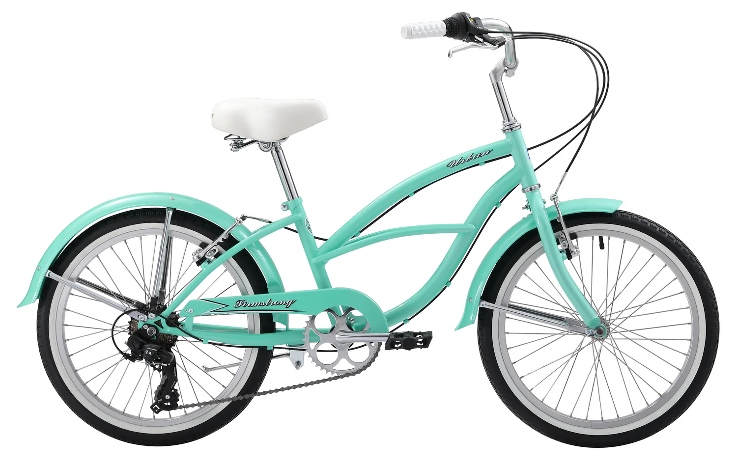 Firmstrong 20" Urban Girl 7 Speed Beach Cruiser Bicycle - Image 3
