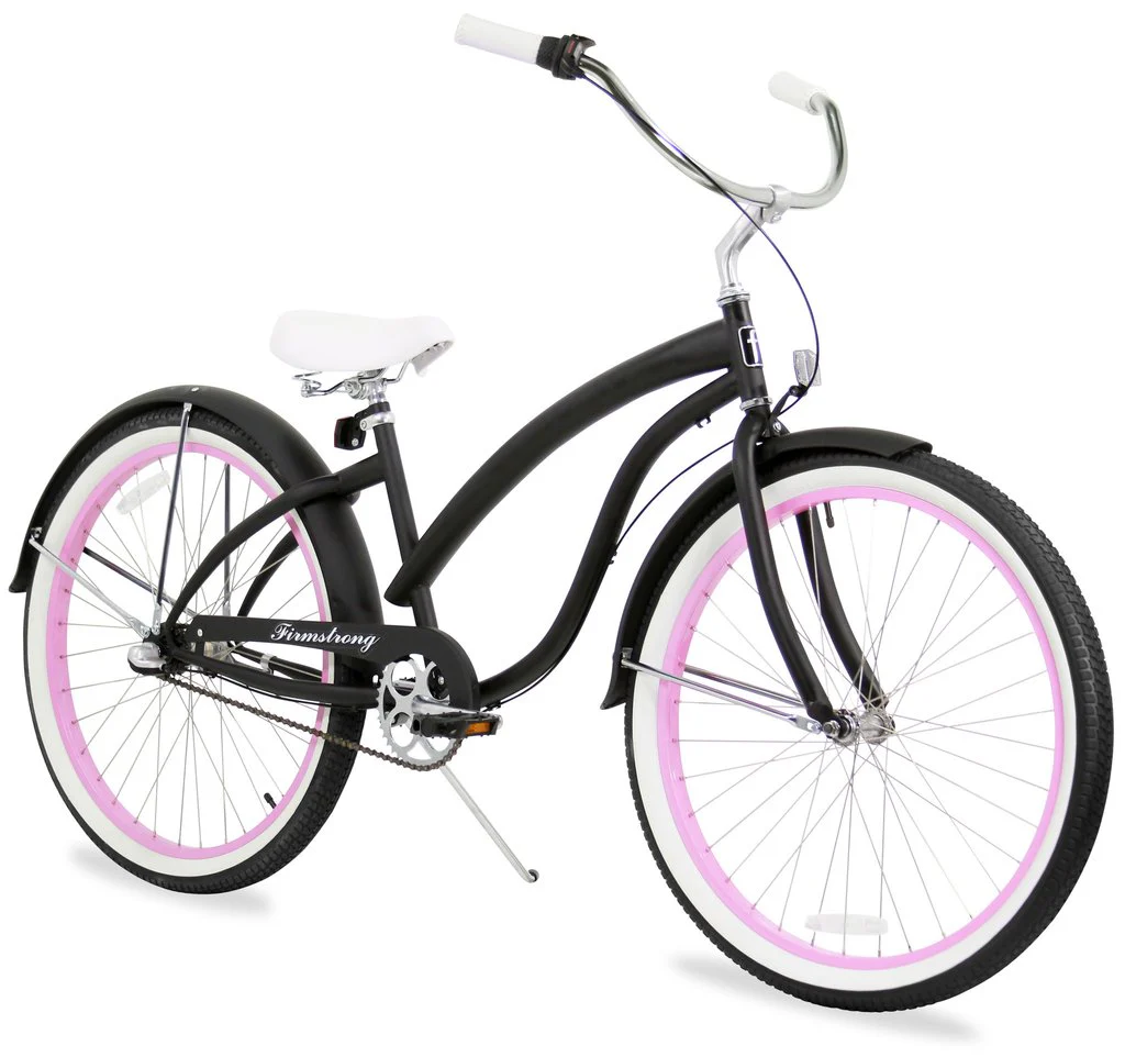 Firmstrong Bella Fashionista 3 Speed - Women's Beach Cruiser Bike - Image 2