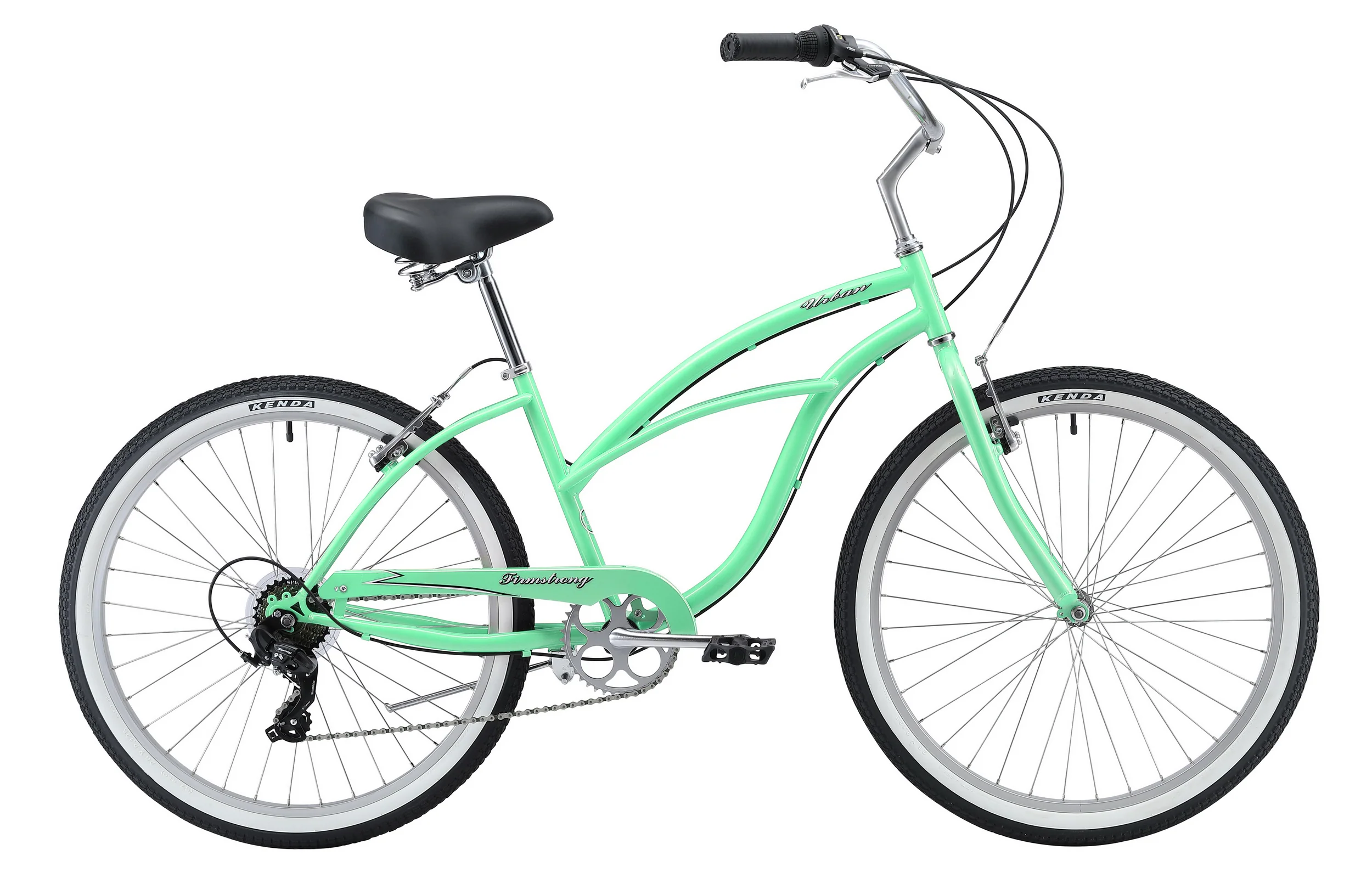 Firmstrong Urban Lady 7 Speed - Women's Beach Cruiser Bike - Image 10