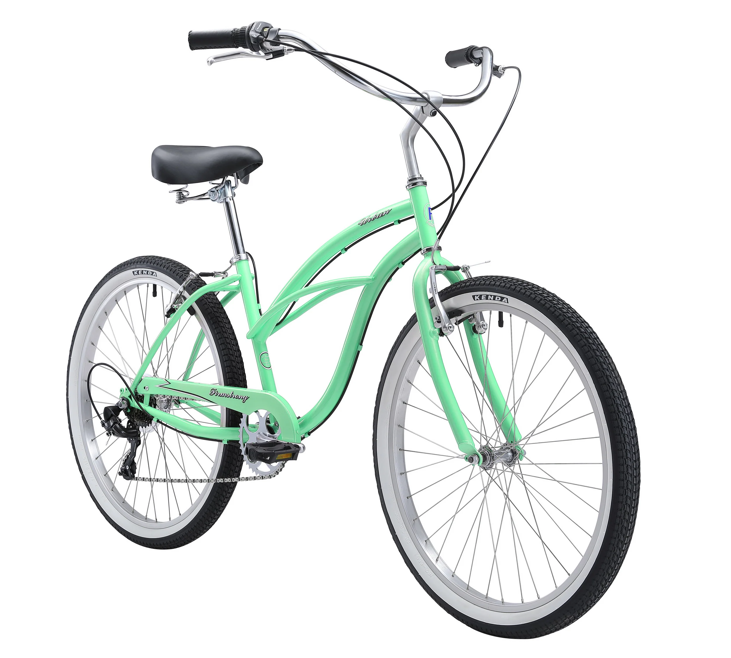 Firmstrong Urban Lady 7 Speed - Women's Beach Cruiser Bike - Image 11