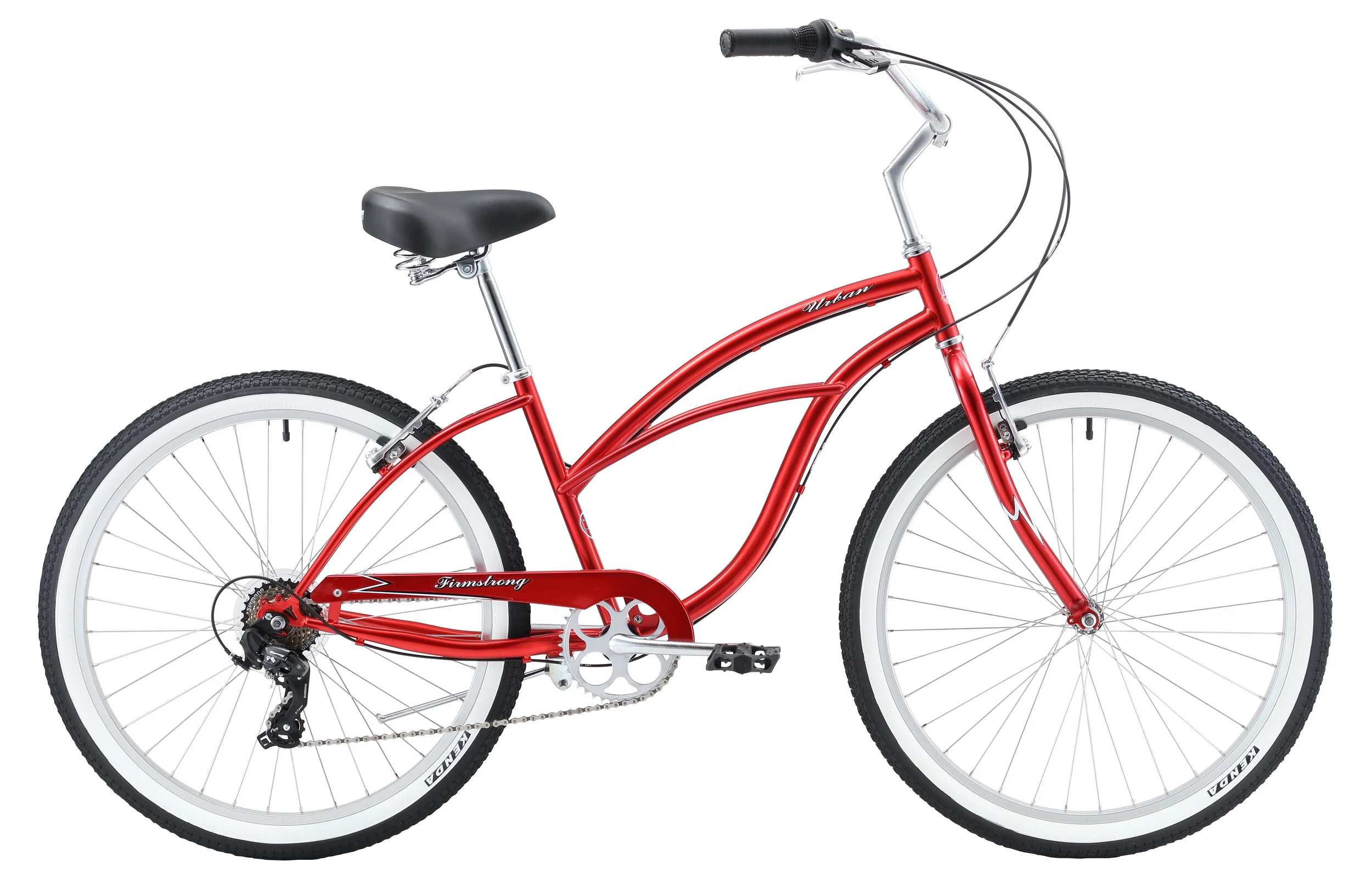 Firmstrong Urban Lady 7 Speed - Women's Beach Cruiser Bike - Image 6