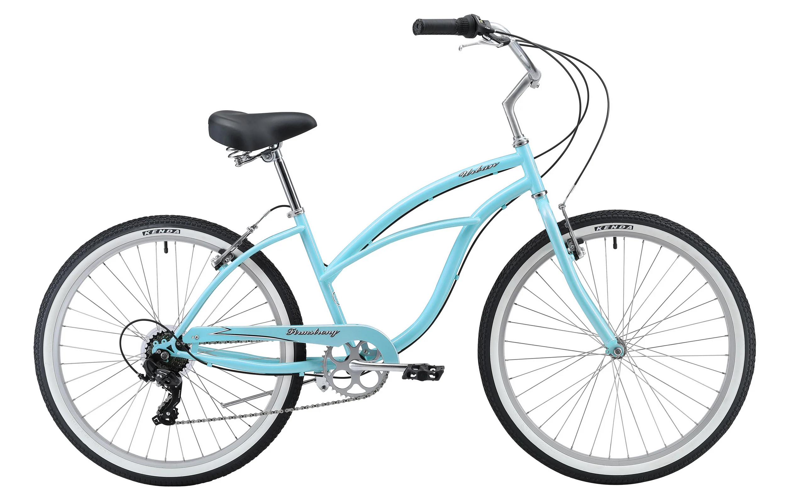 Firmstrong Urban Lady 7 Speed - Women's Beach Cruiser Bike - Image 8