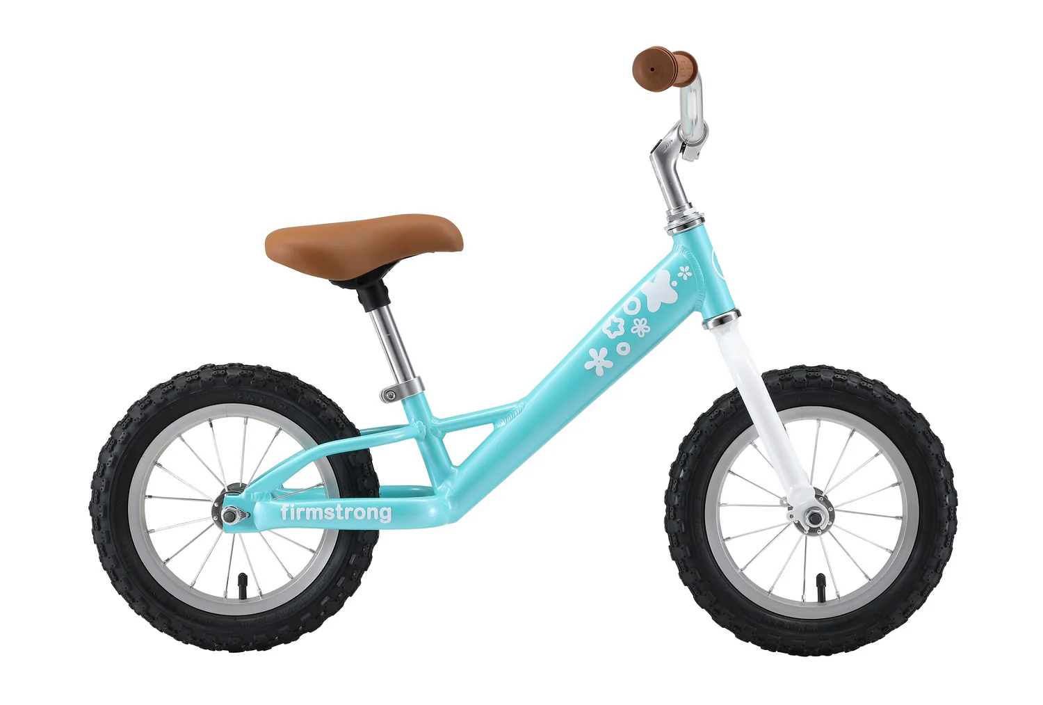 Firmstrong 12" Balance Bike, No Pedal Bicycle with Air Tires, Kids - 2,3,4 years old - Image 3