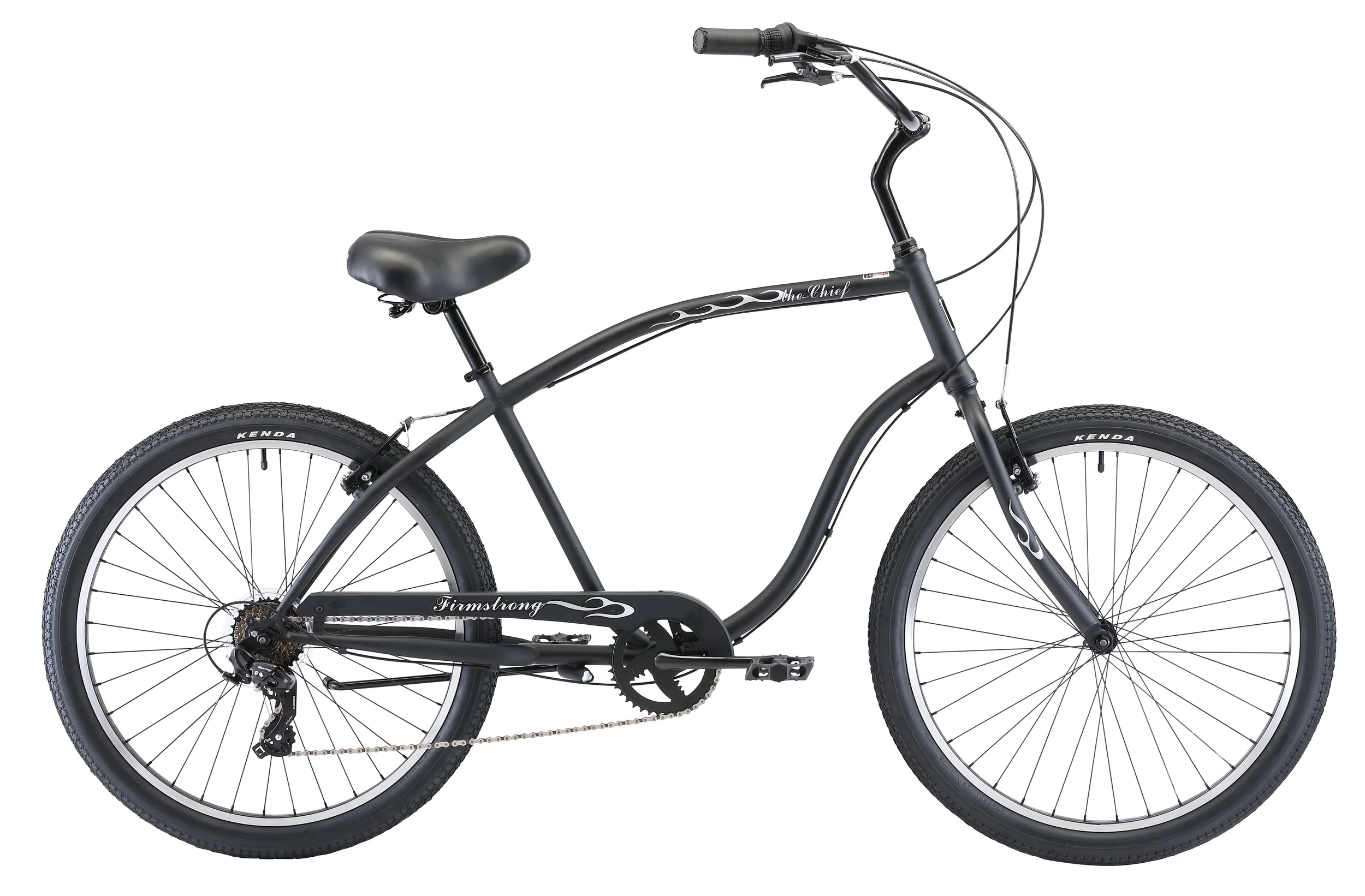 Firmstrong The Chief 7 Speed - Men's Beach Cruiser Bike