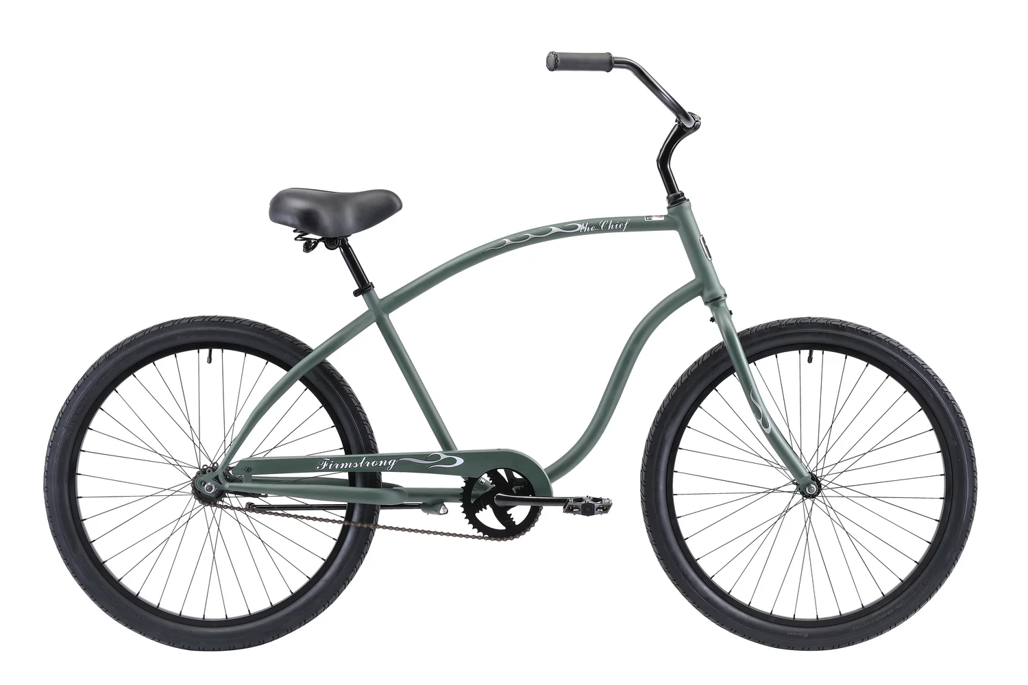 Firmstrong The Chief Single Speed - Men's Beach Cruiser Bike - Image 4