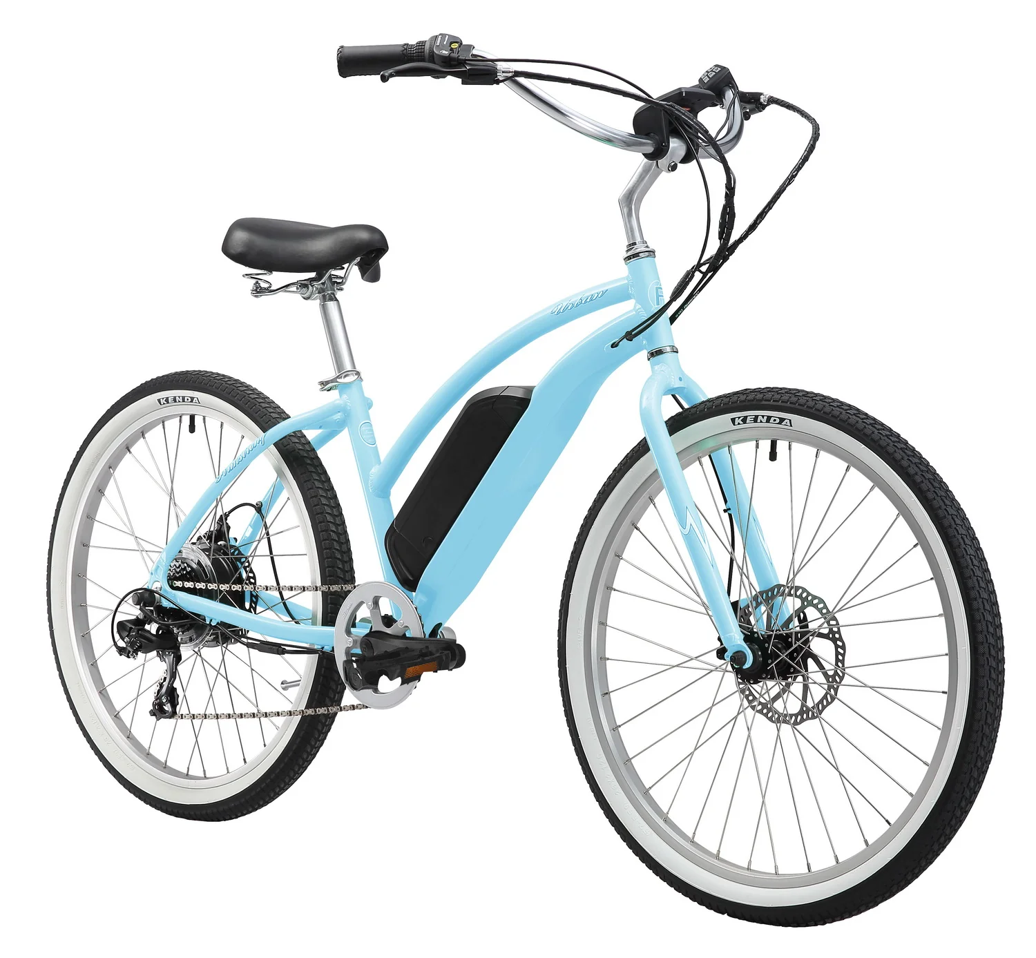 Firmstrong E-Urban Lady 350W 7 Speed Electric Beach Cruiser Bike - Image 4