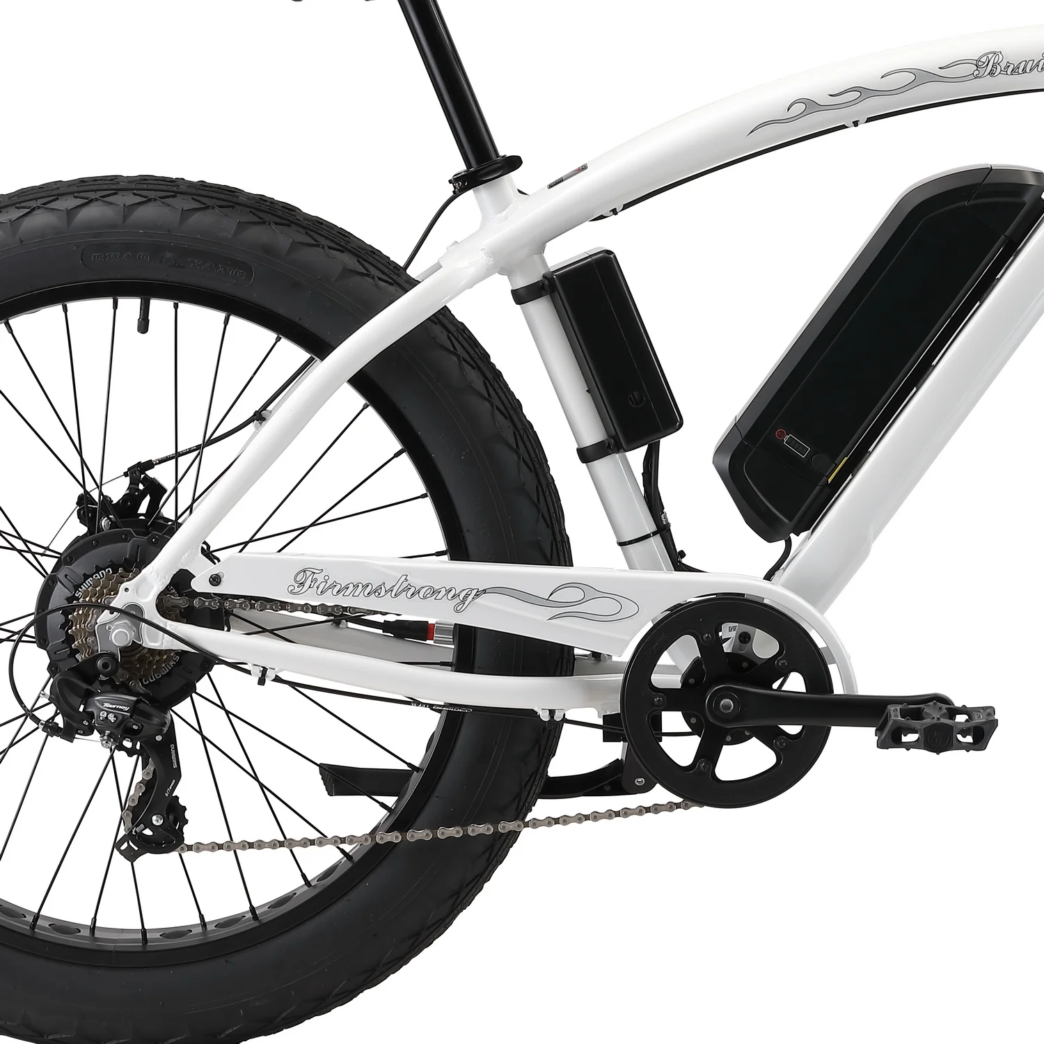 Firmstrong E-Bruiser Man 750W 7 Speed Fat Tire Electric Beach Cruiser Bike - Image 5