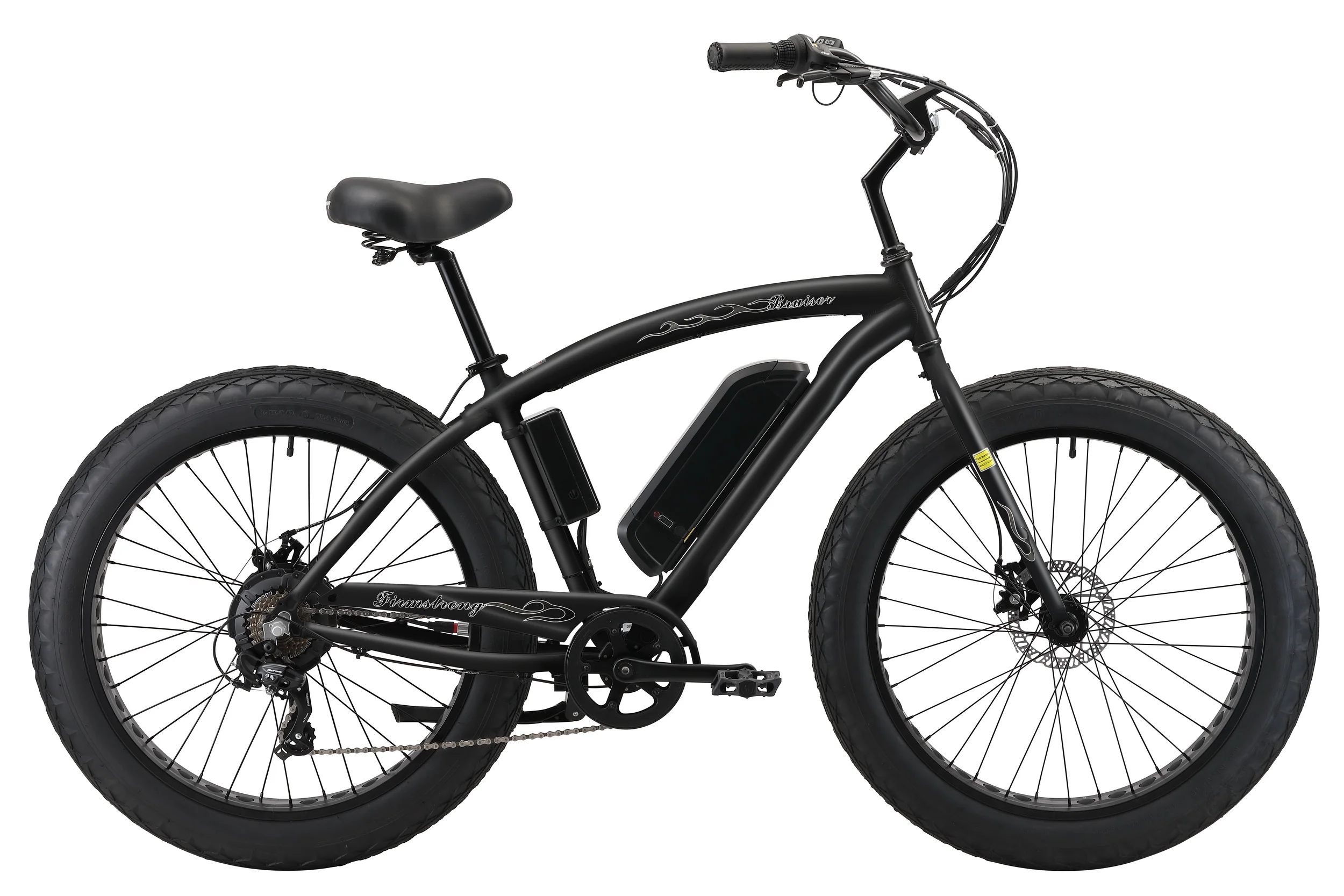 Firmstrong E-Bruiser Man 750W 7 Speed Fat Tire Electric Beach Cruiser Bike - Image 6