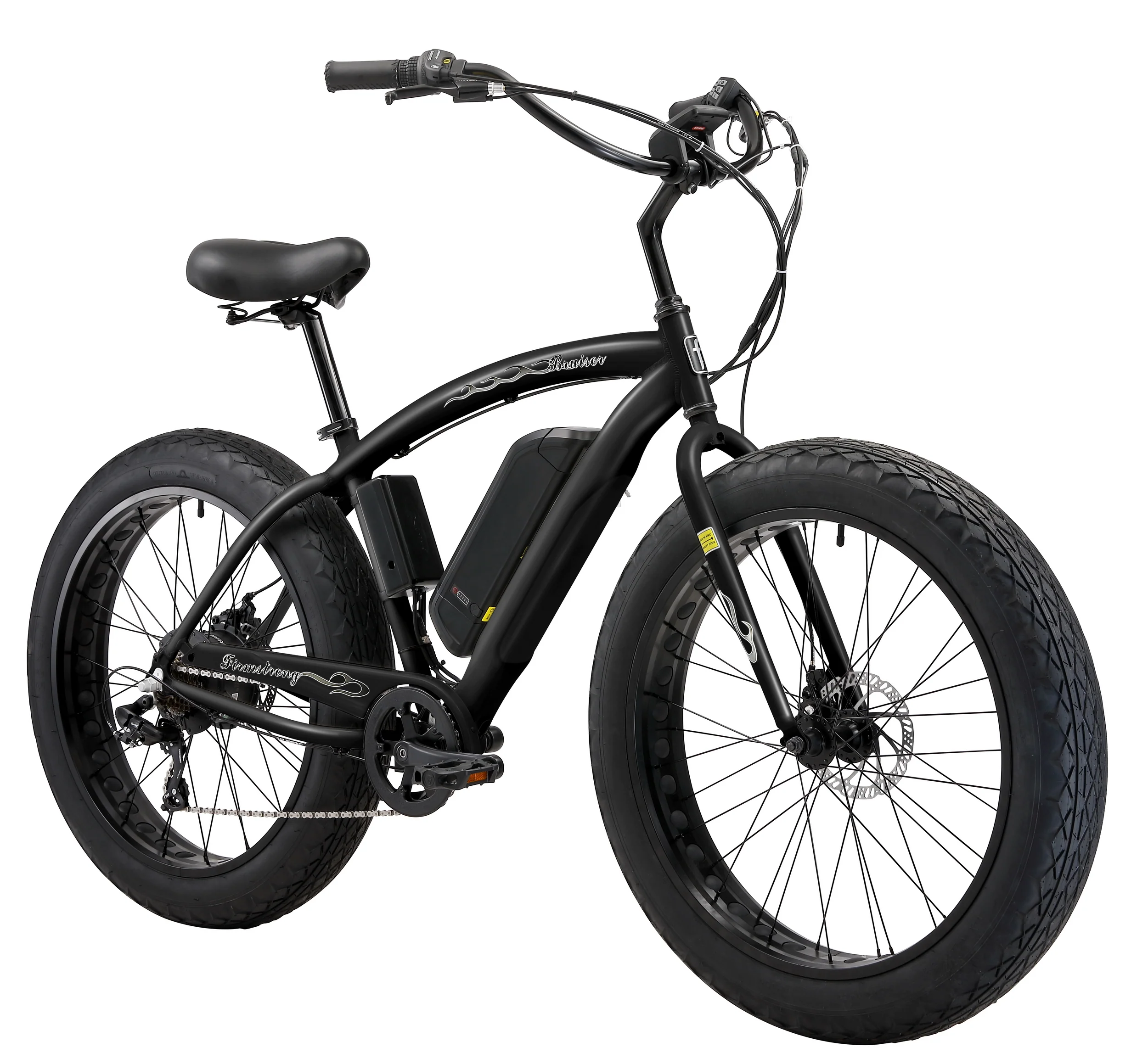 Firmstrong E-Bruiser Man 750W 7 Speed Fat Tire Electric Beach Cruiser Bike - Image 7