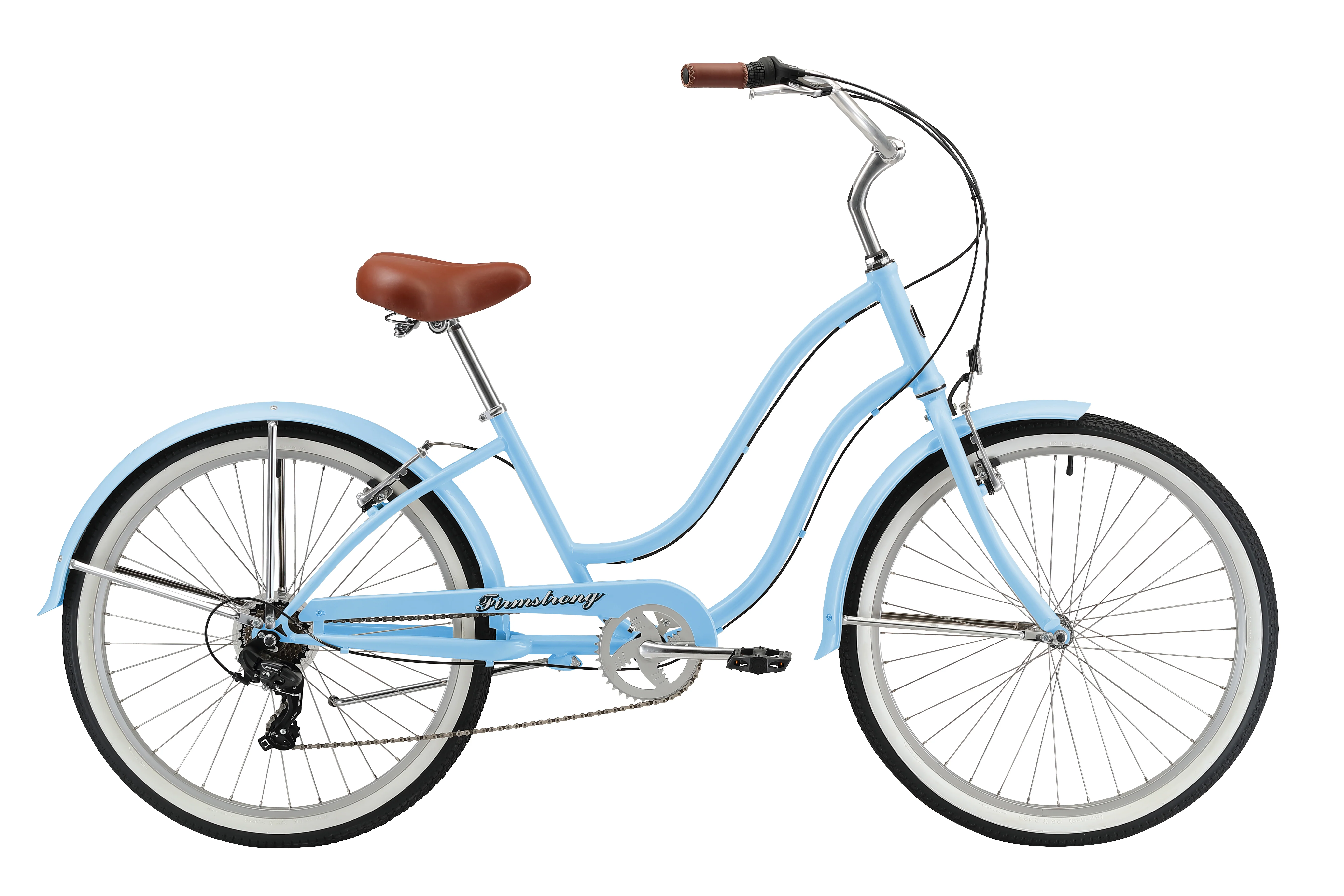 Firmstrong Siren Lady 7 Speed - Women's Beach Cruiser Bike - Image 3