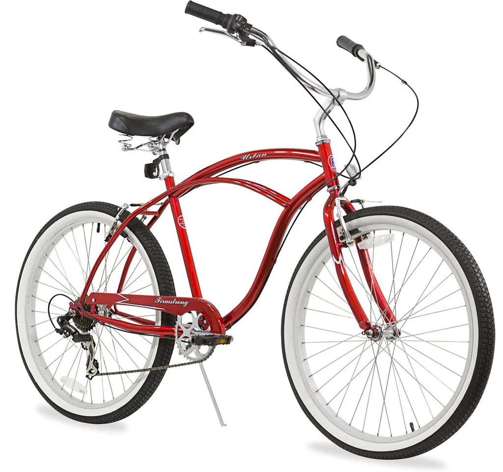 Firmstrong Urban Man 7 Speed - Men's Beach Cruiser Bike - Image 8