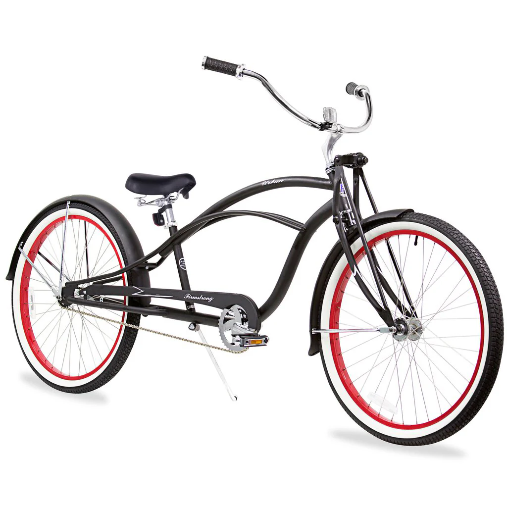 Firmstrong Urban Delux Single Speed- Men's Stretch Beach Cruiser Bike - Image 5