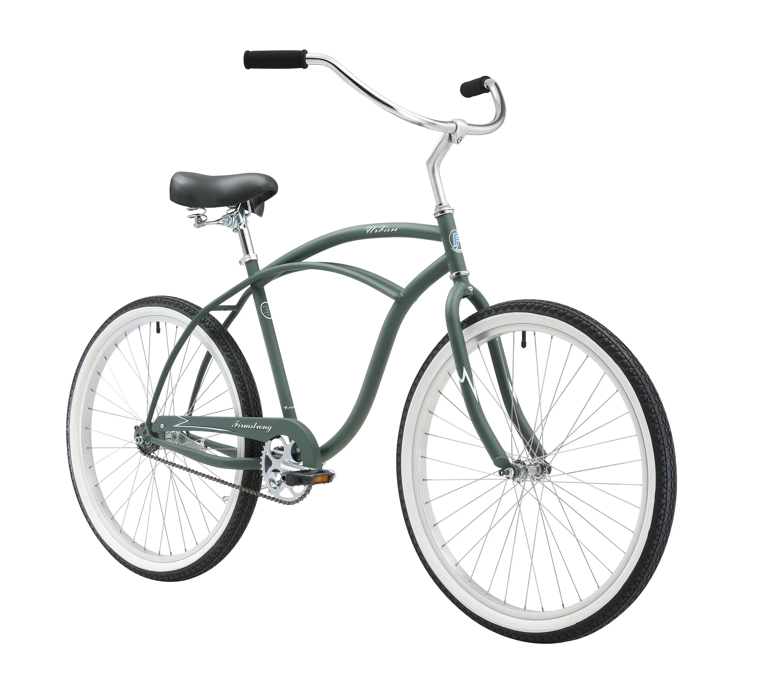 Firmstrong Urban Man Single Speed - Men's Beach Cruiser Bike - Image 4