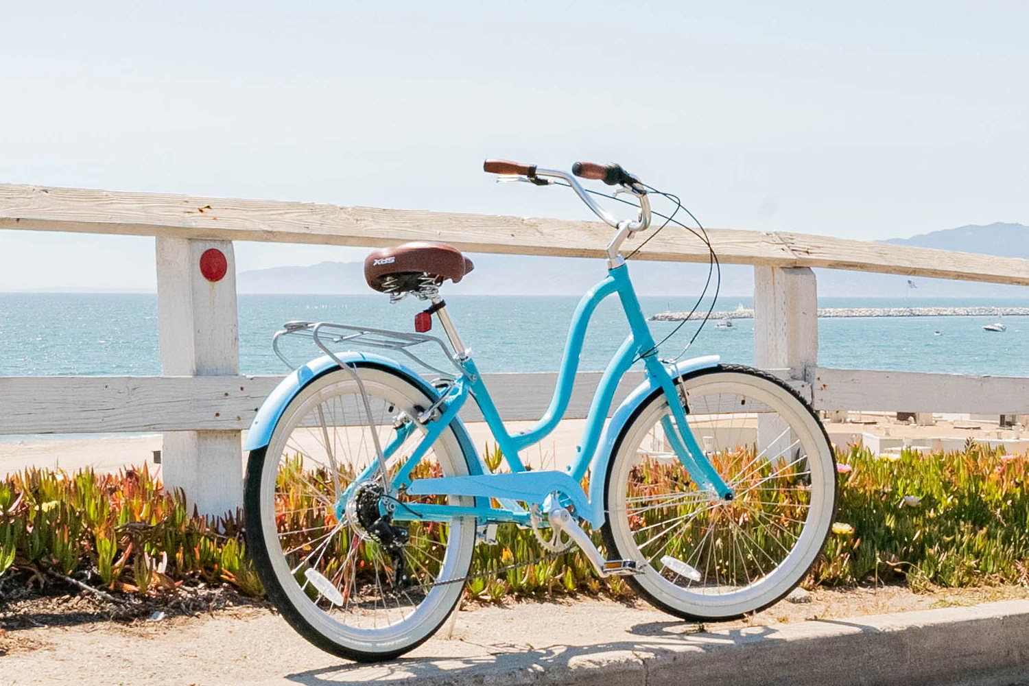 XDSBIKE Hyna 7 Speed Alloy Step-Through Beach Cruiser Bike - Image 14