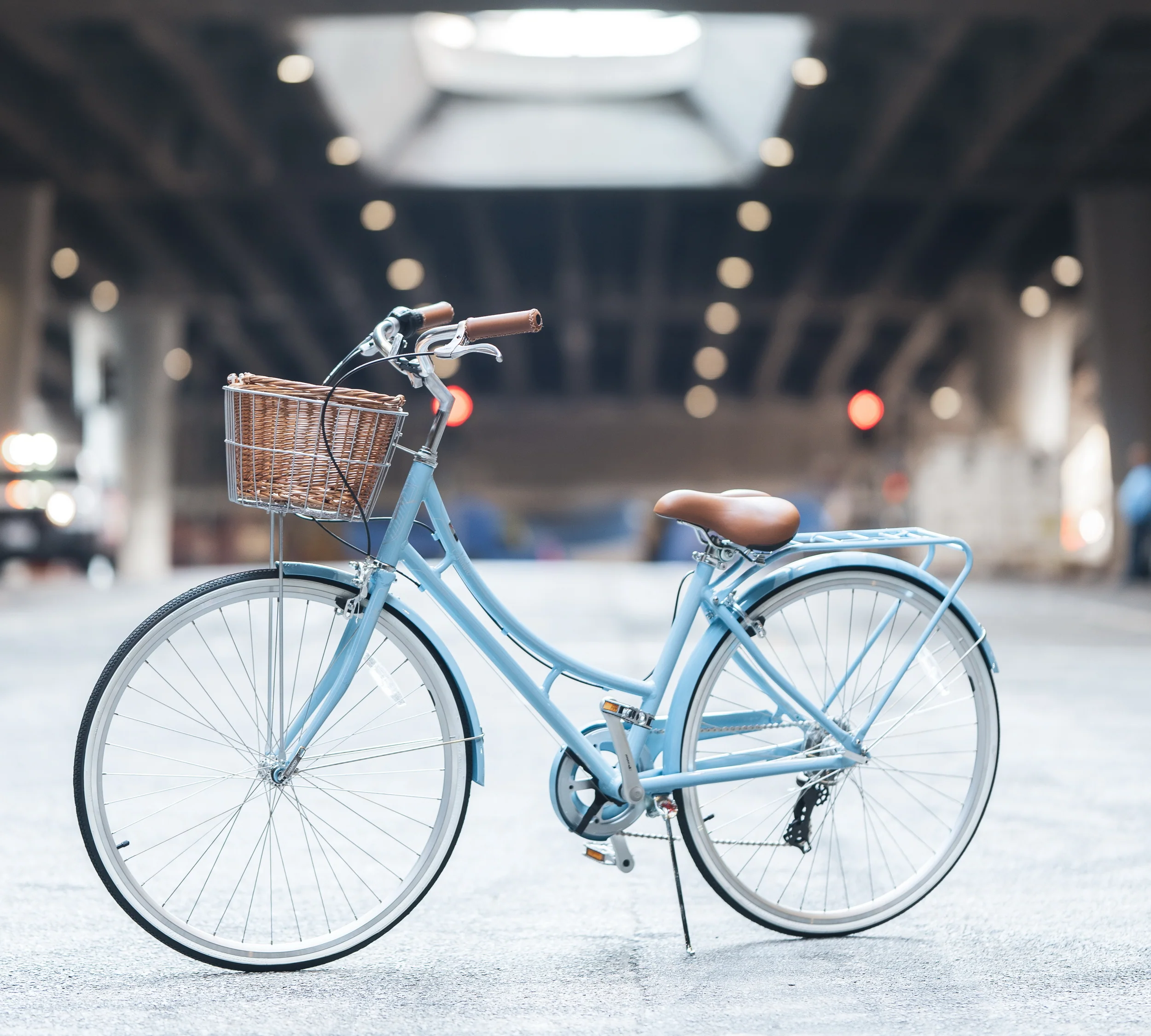 XDSBIKE Nadine 7sp Women's Step-Through City Bike // Marine Blue - Image 4