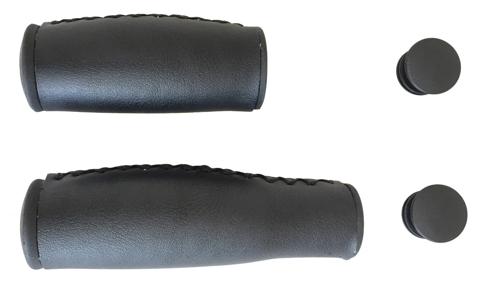 Synthetic Leather Grips VLG1168 for Multi-Speed beach cruiser bikes, city bikes, hybrid bike - Image 3