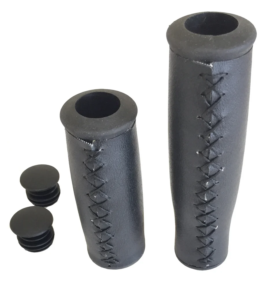 Synthetic Leather Grips VLG1168 for Multi-Speed beach cruiser bikes, city bikes, hybrid bike - Image 4