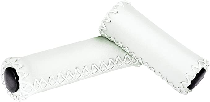 Synthetic Leather Grips VLG142A for 3/7 Speed beach cruiser bikes, city bikes, hybrid bike - Image 3