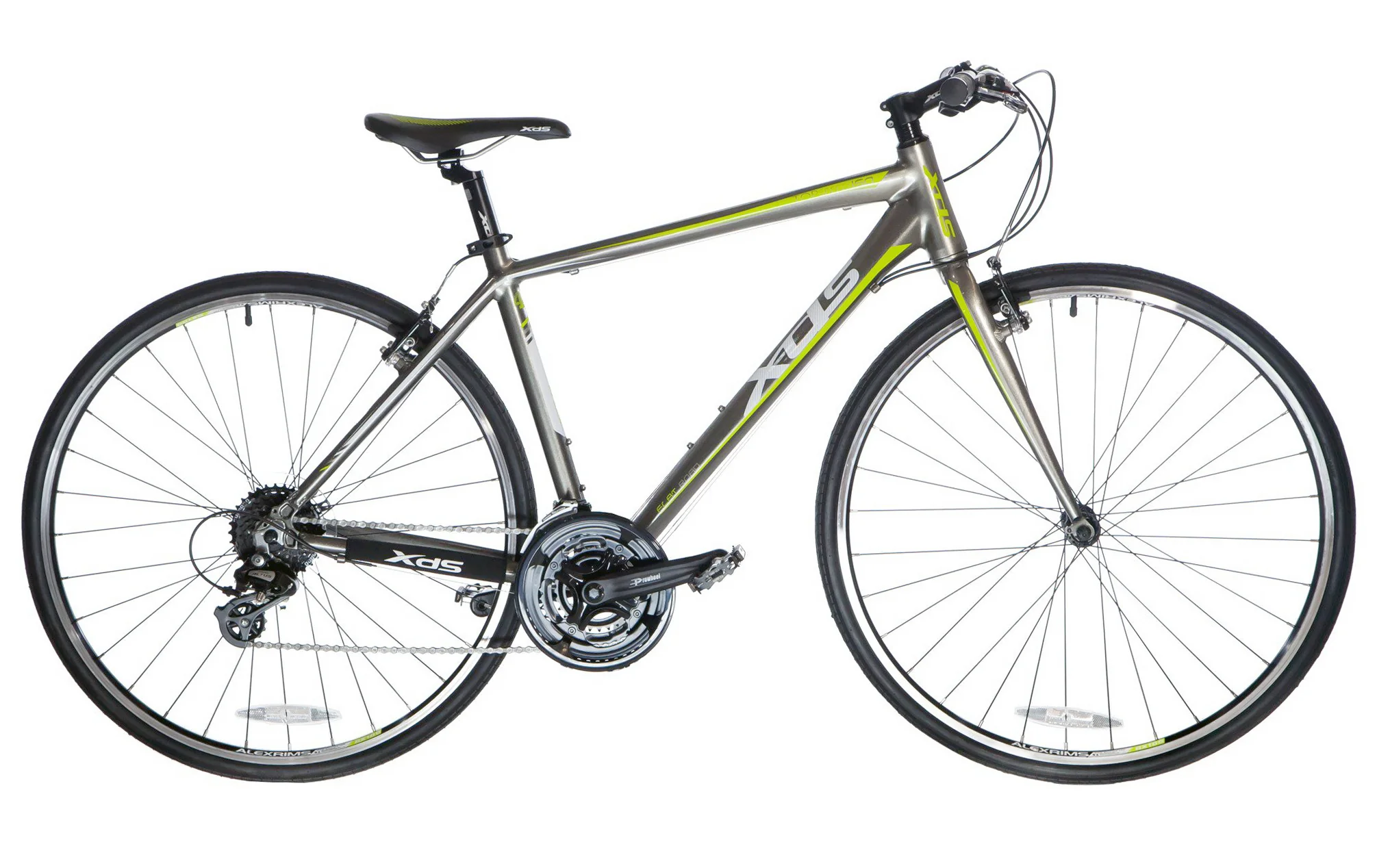 XDSBIKE T150 24sp 700C Hybrid City Commuter Bike // Pavement - Image 3