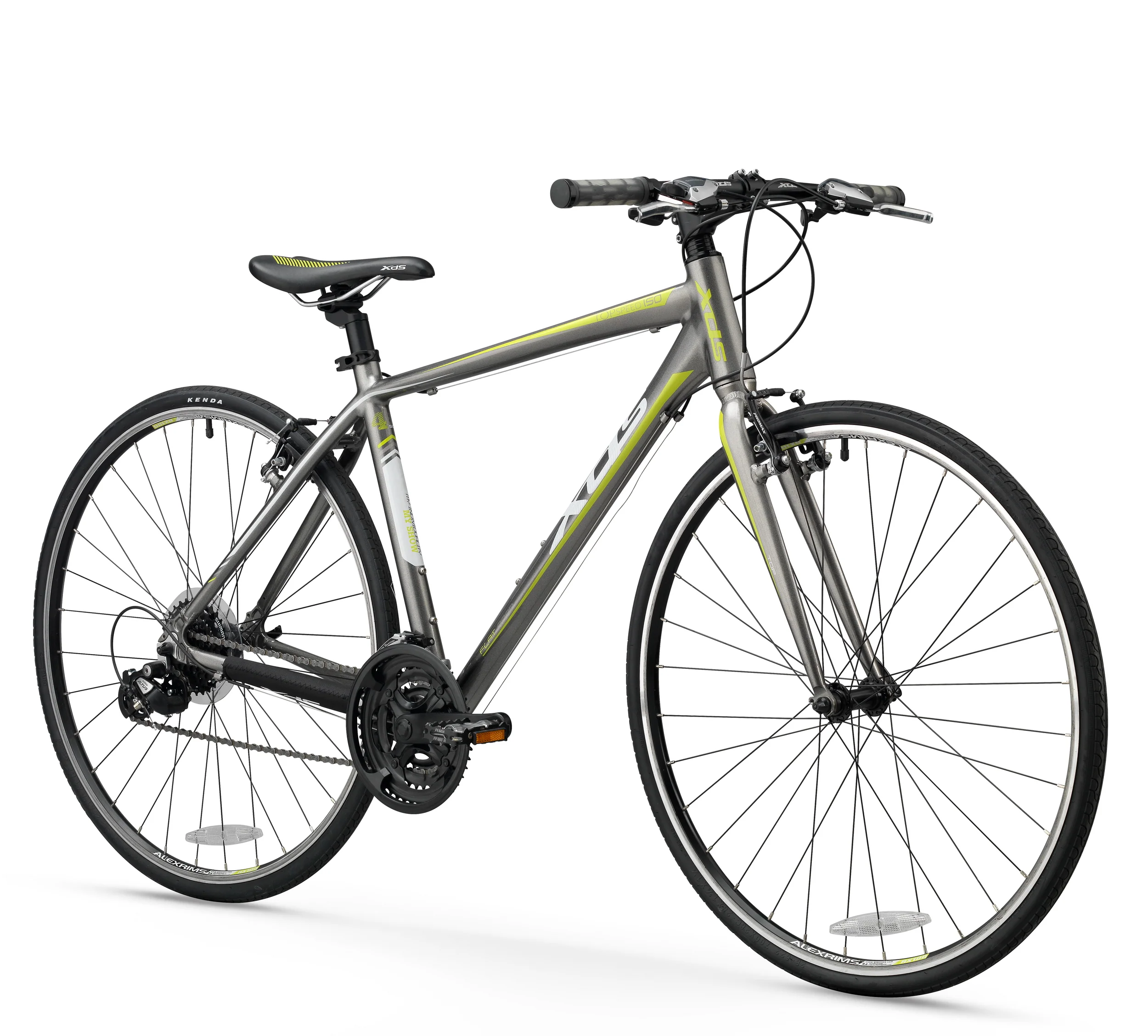 XDSBIKE T150 24sp 700C Hybrid City Commuter Bike // Pavement - Image 4