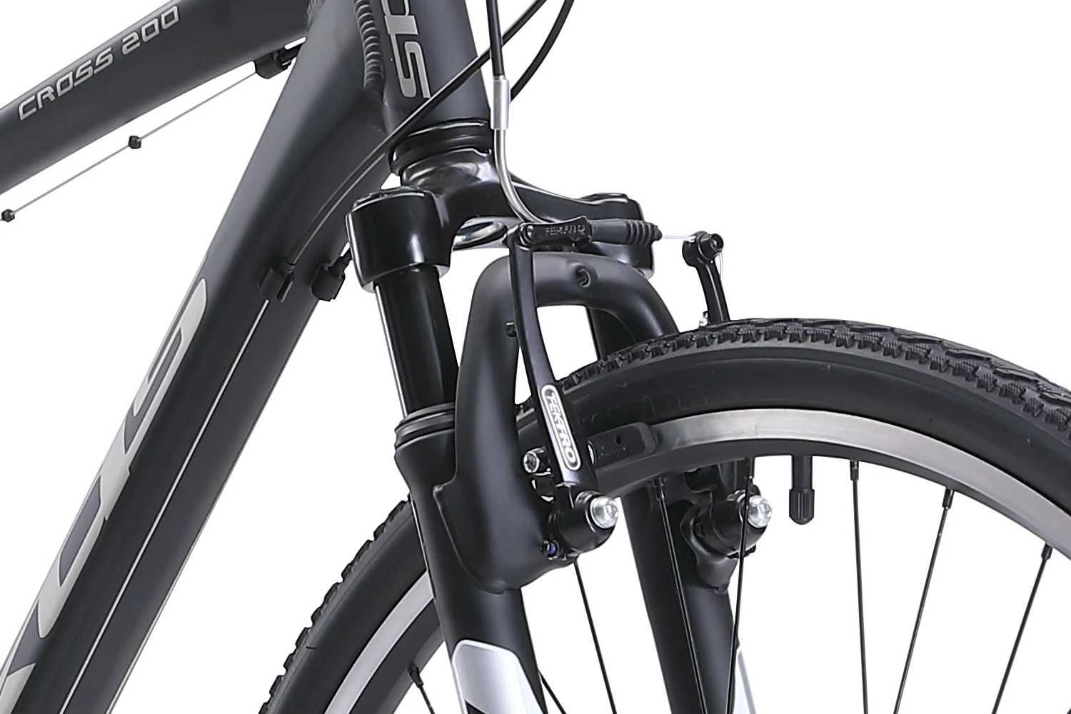 XDSBIKE Cross 200 21sp Comfort Hybrid Bike //  Matte Black - Image 5