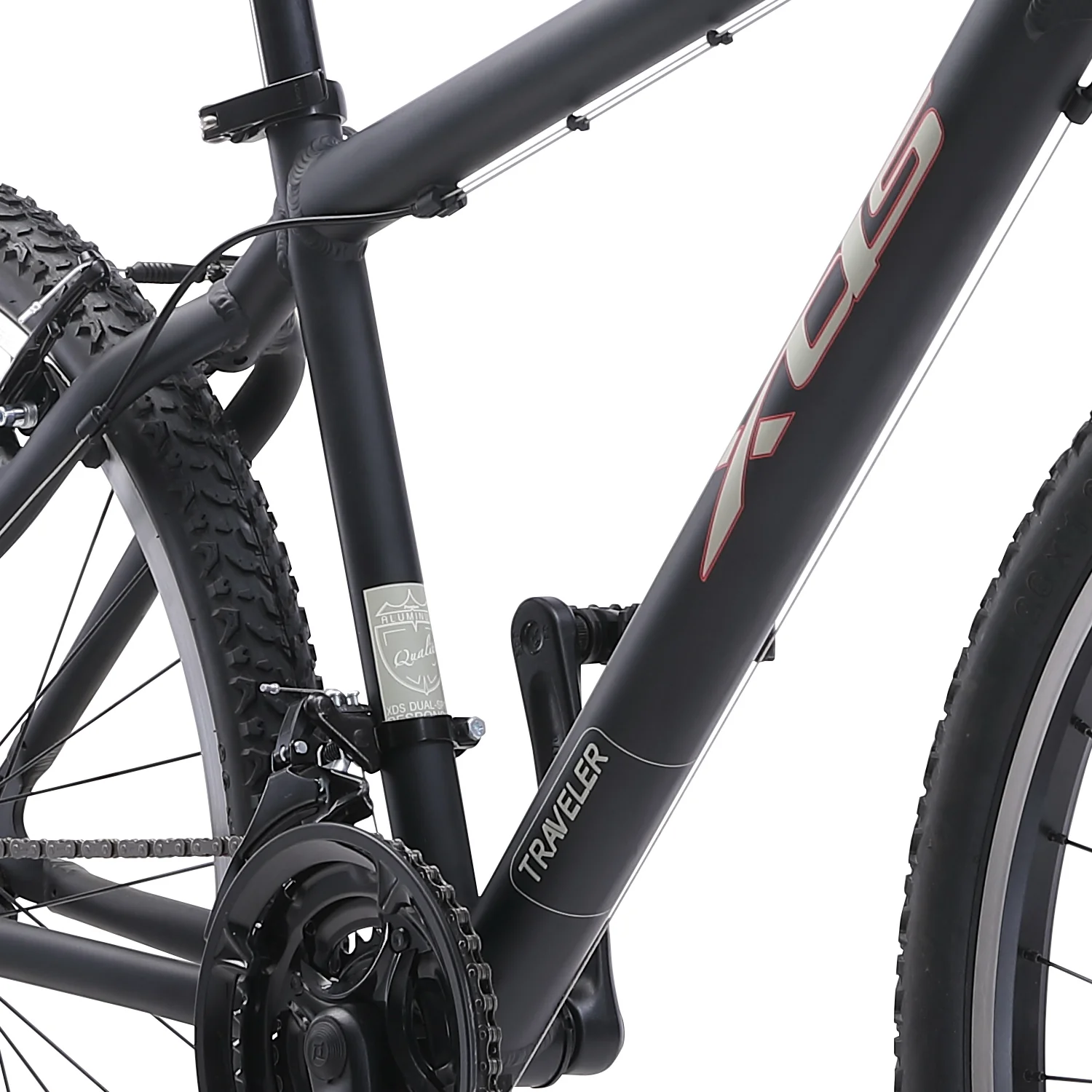 XDSBIKE Traveler 21-Speed Men's 26-Inch Mountain Bike // Matte Black - Image 4