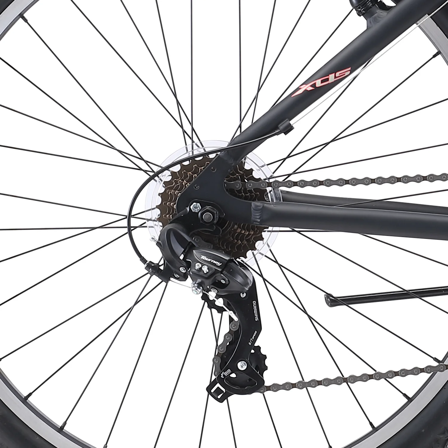 XDSBIKE Traveler 21-Speed Men's 26-Inch Mountain Bike // Matte Black - Image 7
